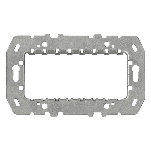 Суппорт для рамок итальянского стандарта на 4 модуля без монтажных лапок ABB Zenit (N2474.9)