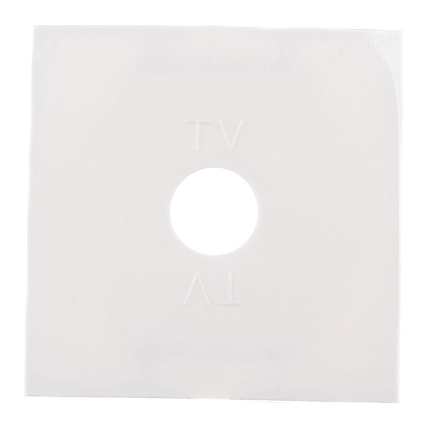 Накладка розетки TV Экопласт LK60, белый