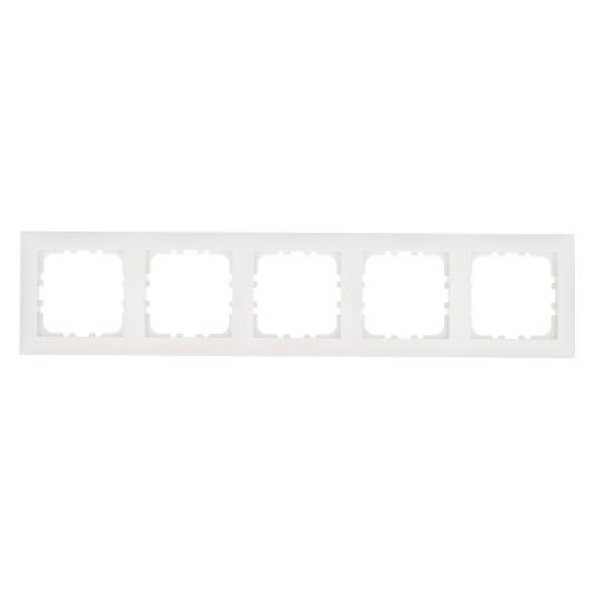 Рамка 5-постовая Экопласт LK60, белый