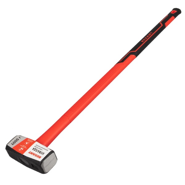 Кувалда Rexant с фибергласовой обрезиненной рукояткой 4000г