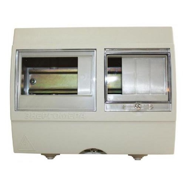 Корпус Энергомера КШН6Р-12/У2 для счетчика в корпусе R5 и вводного автомата до 4 модулей