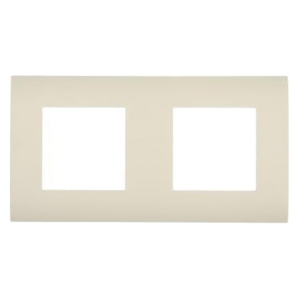 Рамка 2-постовая Экопласт LK45 (бежевый)