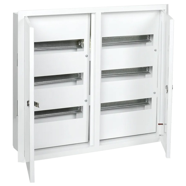 Корпус металлический ИЭК Titan3 ЩРв-72з-3 (2х3х12) модулей 2 двери УХЛ3 IP31 белый