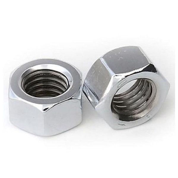 Гайка шестигранная Tech-KREP М6 оцинкованная DIN934 (200шт) - коробка с окном (0,449кг)