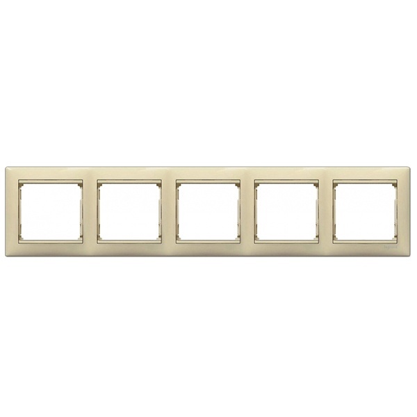 Рамка Legrand Valena 5 постов слоновая кость (774355 в индивидуальной упаковке) (бежевый)