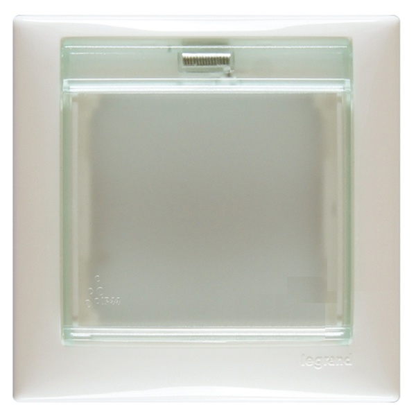 Рамка Legrand Valena 1 пост с крышкой IP44 белая (774450 в индивидуальной упаковке)