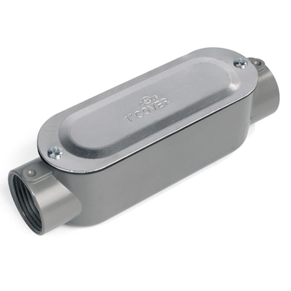 Коробка распределительная Fortisflex КРВ 50 (2”) проходная для металлорукава IP65 серая