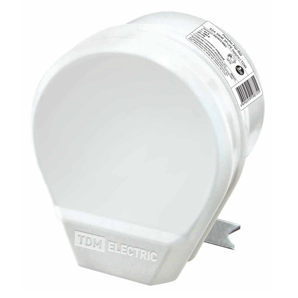 Комплект розетки с вилкой TDM встраиваемый РШ-ВШ 32А 250В 2Р+РЕ круглая белый