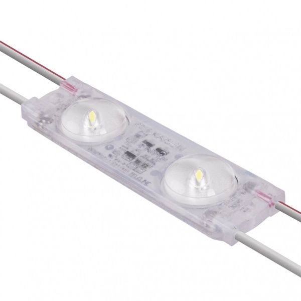 Светодиодный модуль 3030 2,0W 12V 7500K Белый 200Lm 175° IP66 300mm серия TELELINE T-2