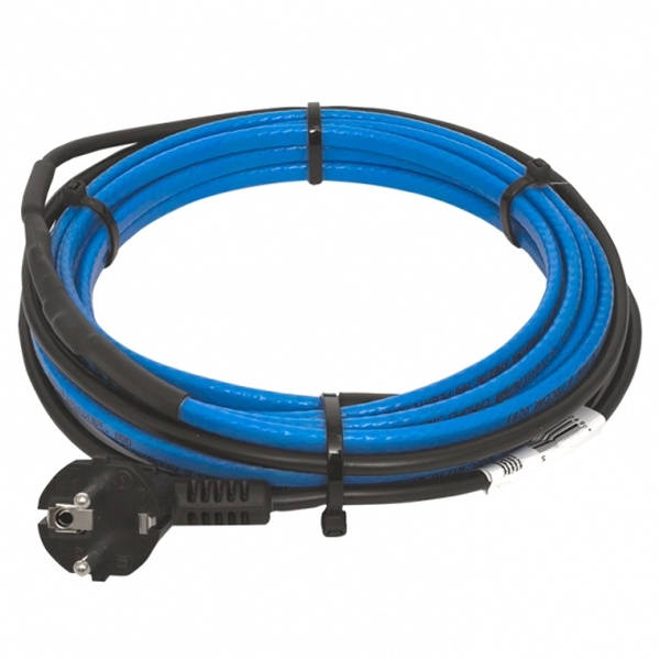 Греющий саморегулирующийся кабель EKF 15 Вт/м для обогрева трубопроводов StopFrost Inside 3м