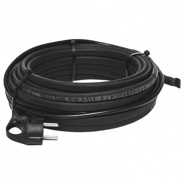 Греющий саморегулирующийся кабель EKF 17 Вт/м для обогрева трубопроводов StopFrost 8м