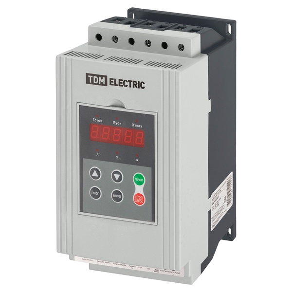 Устройство плавного пуска TDM (софтстартер) с дисплеем УПП 380В 55кВт 110A