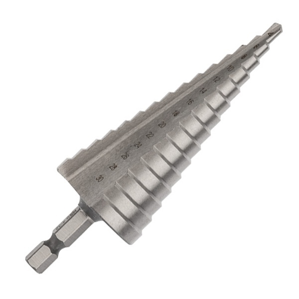 Сверло по металлу ступенчатое Kranz 4,0-30,0mm 98mm 62 HRC