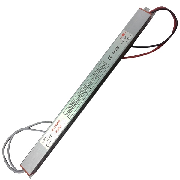 Блок питания для светодиодной ленты Kaisen 36W 24V IP33 270х18х15 mm