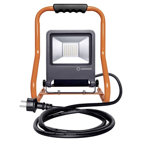 Прожектор светодиодный переносной Ledvance LED Worklight 50W 840 R-Standsocket IP44 +2 розетки 220