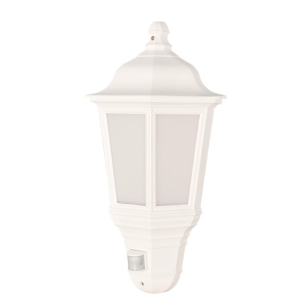 Светильник с датчиком движения уличный Ledvance ECOClass SemiLantern max 40W E27 S WH IP44