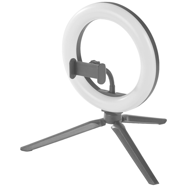 Лампа кольцевая LED Mobile Camera Light Ring Desktop 5.5W USB клипса для телефона сэлфи тренога