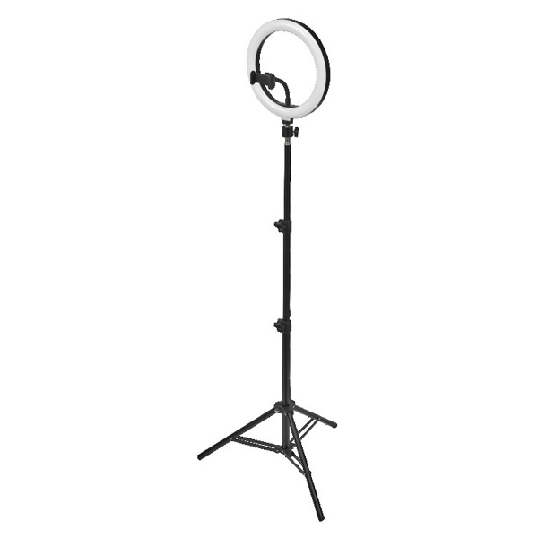 Лампа кольцевая LED Mobile Camera Light Ring 2100 6W USB клипса для телефона сэлфи тренога L2.4m