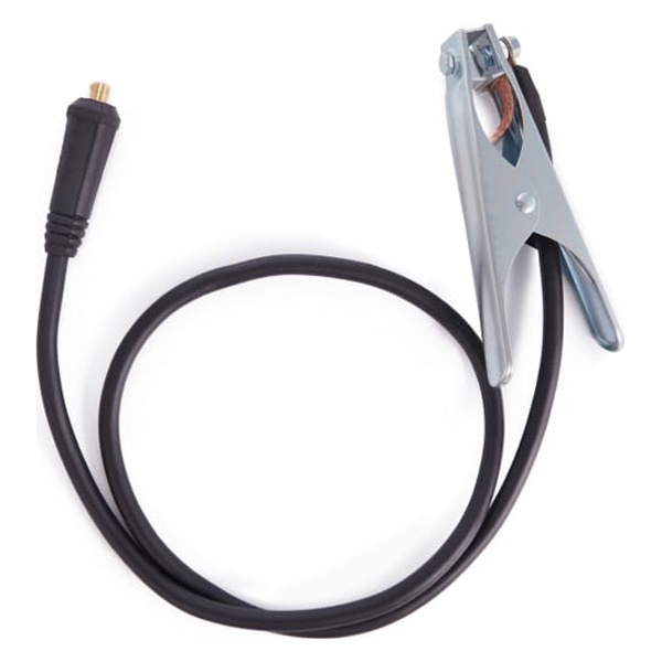 Сварочный кабель Rexant с клеммой заземления, 16мм2, 200А, вилка СКР 10-25, 3м,