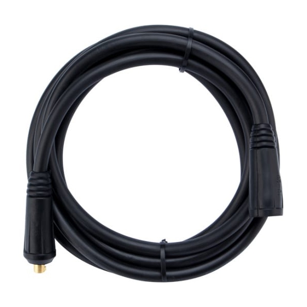 Удлинитель сварочного кабеля Rexant, штекер-гнездо, вилка СКР 10-25, 16мм2, 3м,