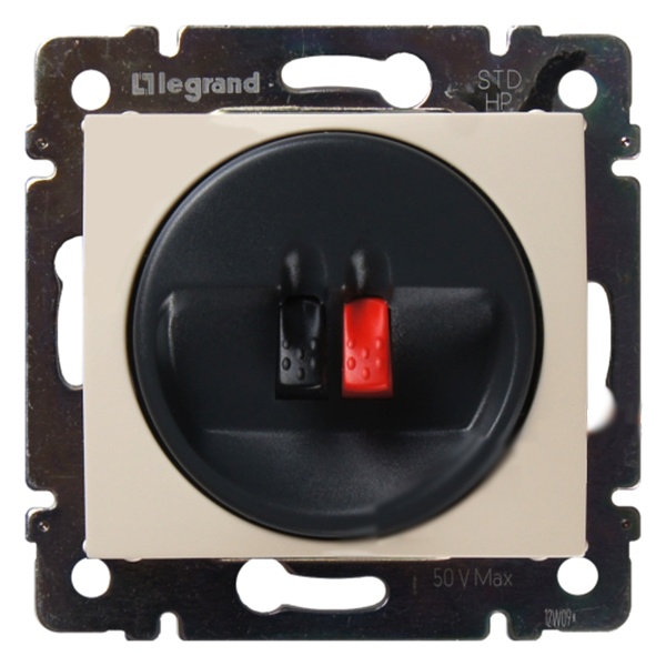 Розетка акустическая Legrand Valena слоновая кость (бежевый)