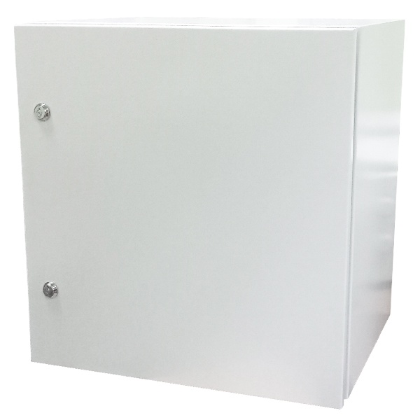 Щит металлический влагозащищенный белый ЩМП IP66, с монтажной платой 600х600х300