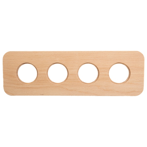 Рамка 4-я Bironi Шедель Верди, дерево цвет Натурель