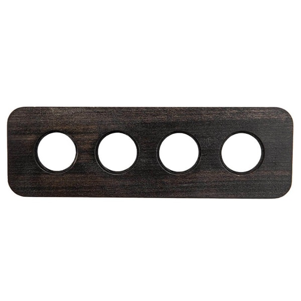 Рамка 4-я Bironi Шедель Верди, дерево цвет Угольно-черный