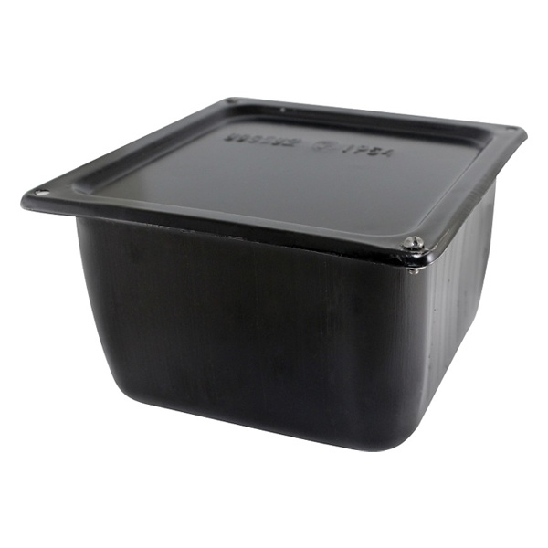 Коробка У-995 протяжная TDM ОП 173х173х100 мм черная металлическая без уплотнителя IP31