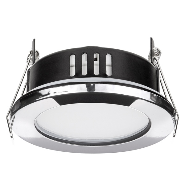 Светильник встраиваемый TDM СВ 01-09 GX53 230 В 50 Гц хром IP54