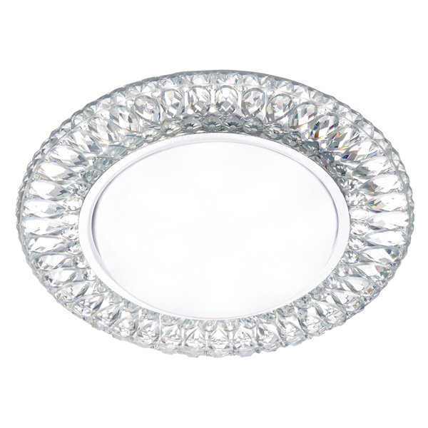 Светильник встраиваемый TDM СВ 03-11 GX53 230В LED подсветка 5 Вт зеркальный/хром