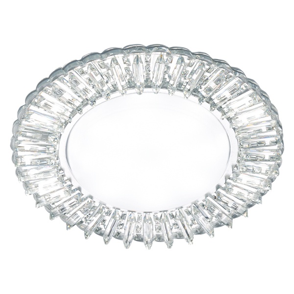 Светильник встраиваемый TDM СВ 03-16 GX53 230В LED подсветка 5 Вт зеркальный/хром