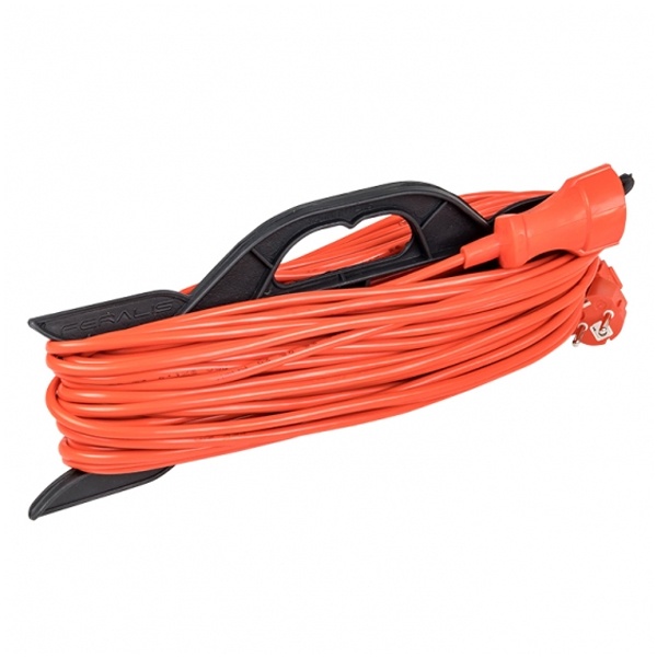 Удлинитель EKF PROxima на рамке Зевс 2.0, 20м с заземлением ПВС 3x1 16А/3,5кВт