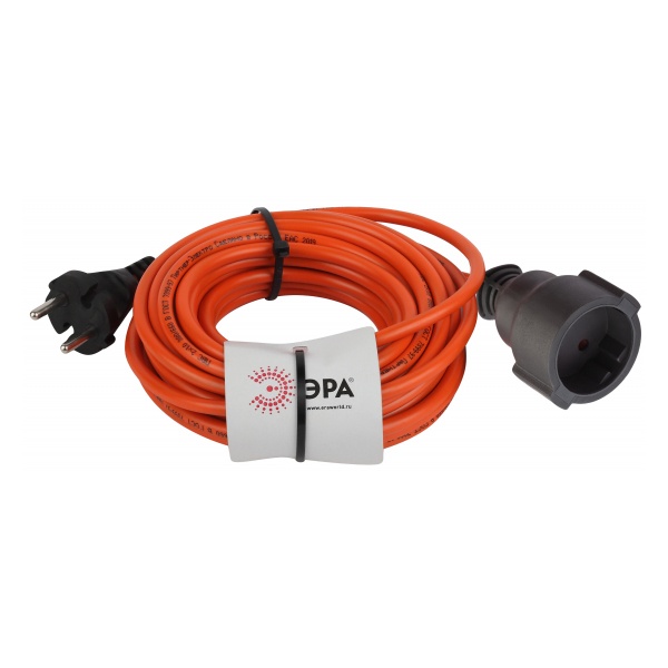 Удлинитель силовой ЭРА UPx-1-2x1-10m в бухте без заземления 1 розетка 10м ПВС 2х1мм2