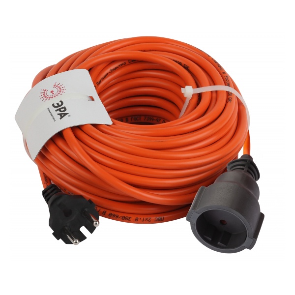 Удлинитель силовой ЭРА UPx-1-2x1-20m в бухте без заземления 1 розетка 20м ПВС 2х1мм2