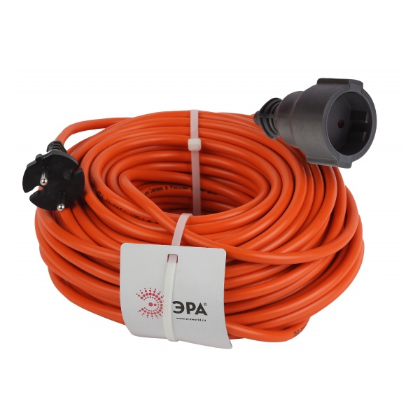 Удлинитель силовой ЭРА UPx-1-2x1-30m в бухте без заземления 1 розетка 30м ПВС 2х1мм2