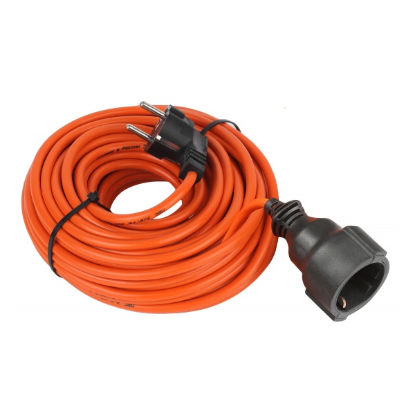 Удлинитель силовой ЭРА UPx-1e-3x0.75-20m в бухте c заземлением 1 розетка 20м ПВС 3х0.75мм2