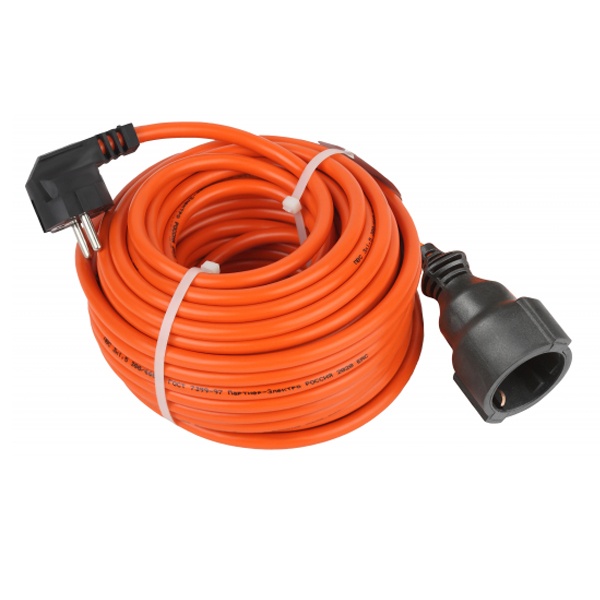 Удлинитель силовой ЭРА UPx-1e-3x1.5-20m в бухте c заземлением 1 розетка 20м ПВС 3х1.5мм2