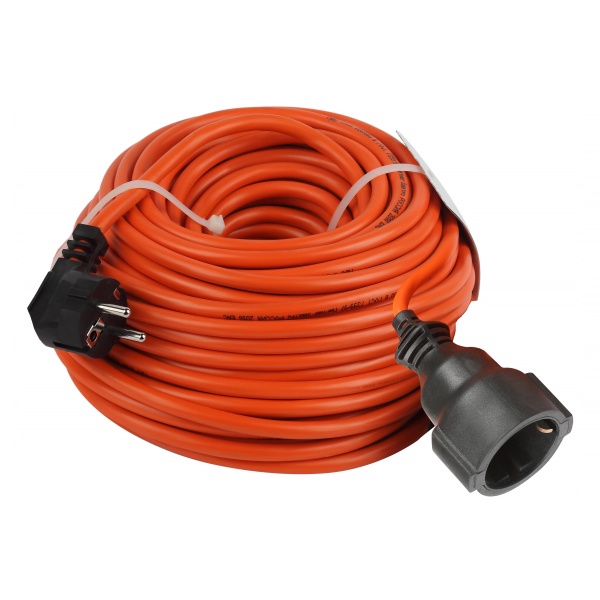 Удлинитель силовой ЭРА UPx-1e-3x1.5-30m в бухте c заземлением 1 розетка 30м ПВС 3х1.5мм2