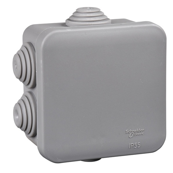 Коробка распаячная Systeme Electric 70х70х40 мм для открытой проводки [уп.96шт] IP55