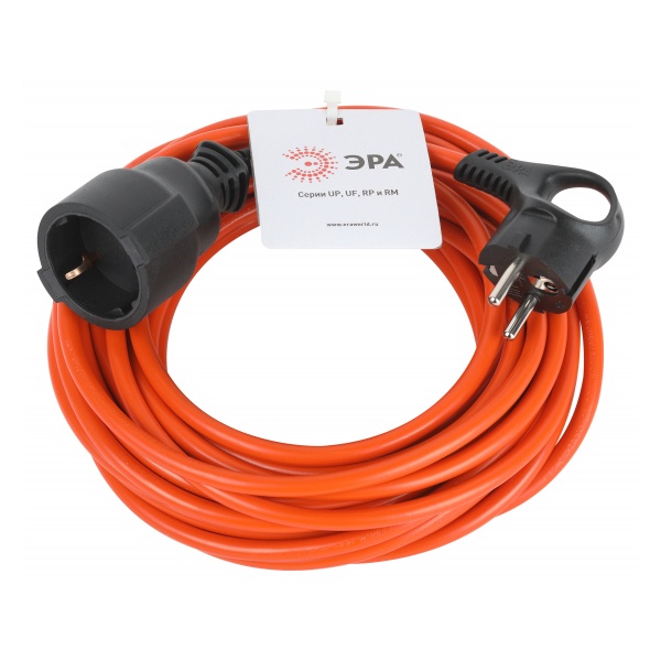 Удлинитель силовой ЭРА UPx-1e-3x1-10m в бухте с заземлением 1 розетка 10м ПВС 3х1мм2