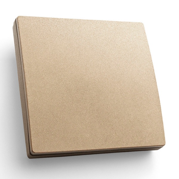 Выключатель дистанционного управления 1-клавишный Feron TM81 (не требует питания) золото