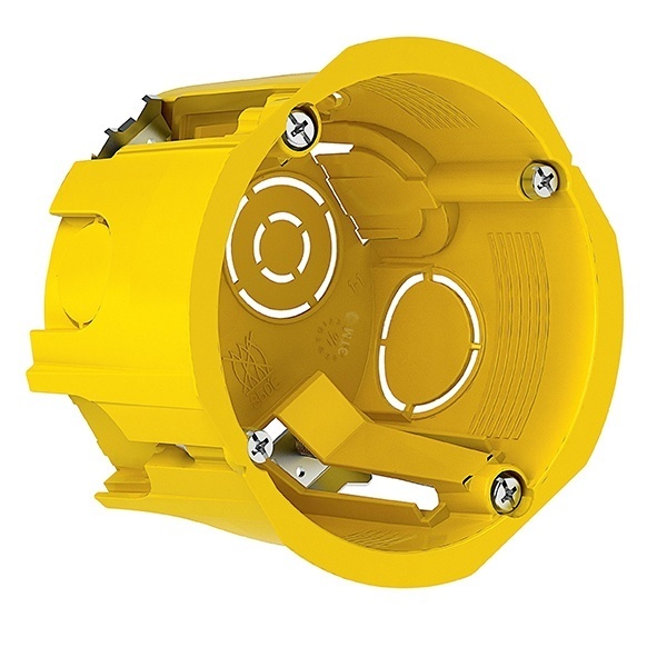 Коробка установочная Systeme Electric d 65 глубина 45 мм подрозетник для гипсокартона [уп. 210шт]