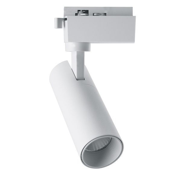 Трековый светодиодный светильник ONE AL140 24W 4000K 35° 2160Lm белый на однофазный шинопровод