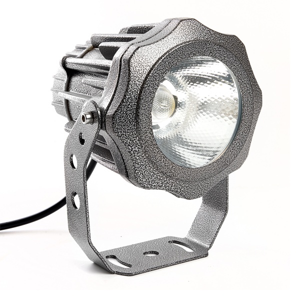 Светодиодный ландшафтно-архитектурный светильник LL-887 D115xH135 IP65 20W 85-265V холодный белый