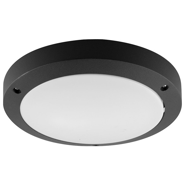 Светильник садово-парковый Техно Feron DH030 230V E27 270x75mm черный без лампы