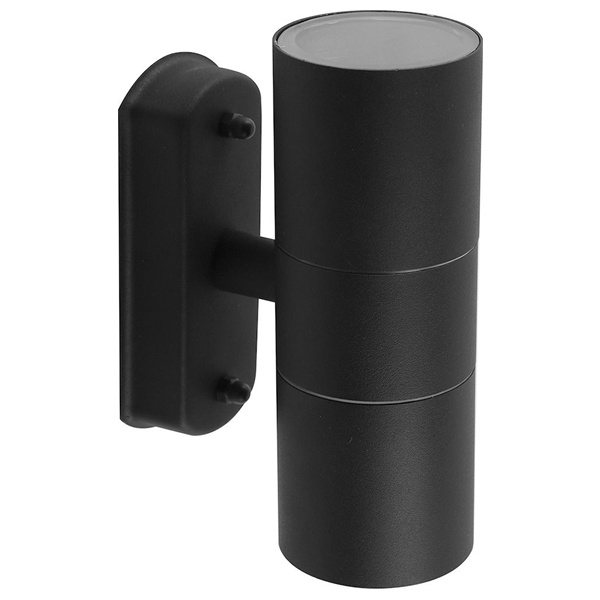 Светильник садово-парковый Техно Feron DH0704 230V 2xGU10 60x163x103mm черный без лампы