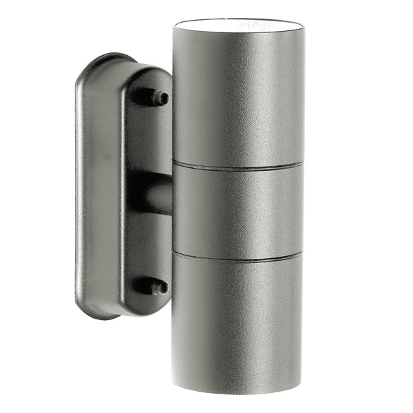 Светильник садово-парковый Техно Feron DH0704 230V 2xGU10 60x163x103mm серый без лампы