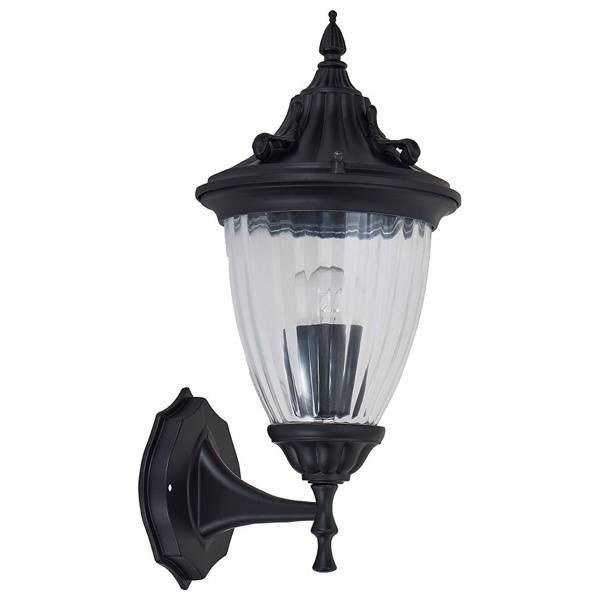Светильник садово-парковый Feron PL581 на стену вниз 60W 230V E27, черный