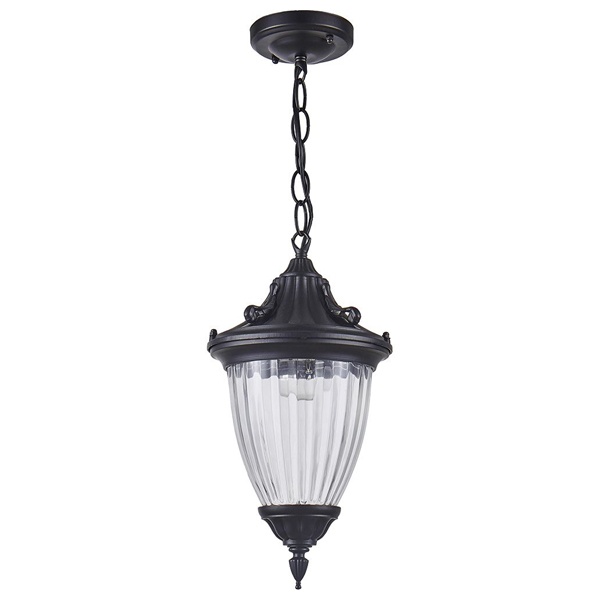 Светильник садово-парковый Feron PL585 на цепочке 60W 230V E27, черный